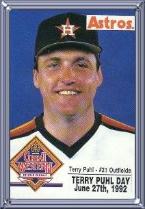 Terry Puhl  Astros baseball, Houston astros baseball, Texas sports